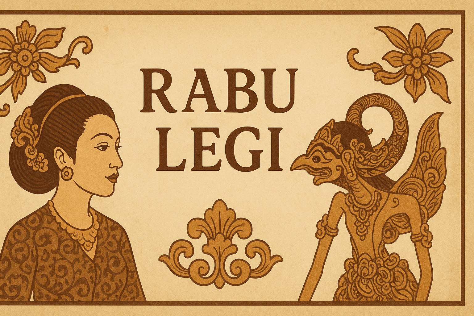 Kalender Jawa weton Rabu Legi